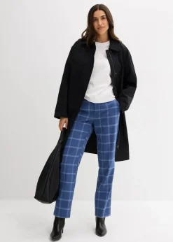 Damen bonprix Bekleidung·Kleider|Nachhaltigere Materialien|Karierte Chinohose