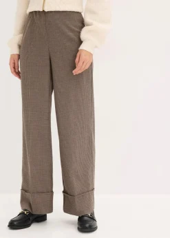 Best Karierte Schlupfhose Damen Bekleidung·Kleider|Hosen