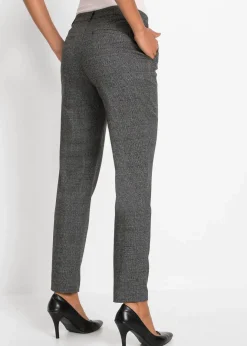 Damen bonprix Bekleidung·Kleider|Hosen|Karo-Chinohose
