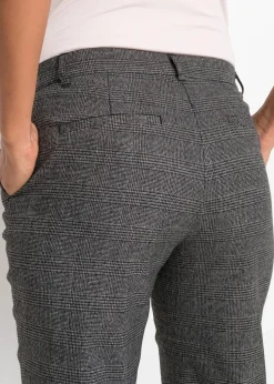 Damen bonprix Bekleidung·Kleider|Hosen|Karo-Chinohose