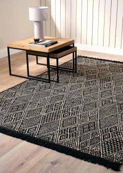 Outlet Kelim-Teppich mit Fransen Kelim-Teppiche|Flachgewebe-Teppiche