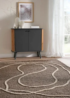 Discount Kelim-Teppich mit moderner Musterung Kelim-Teppiche