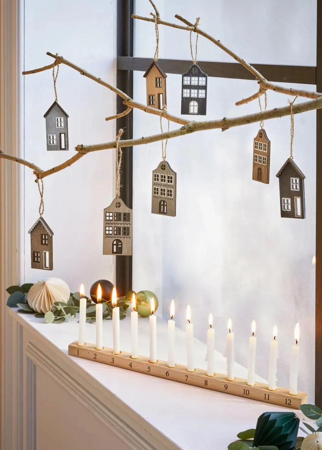 bonprix Weihnachtsdeko & -Textilien·Adventskalender|Weihnachtsdeko & -Textilien·Dekoration|Kerzen-Adventskalender