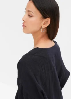 Best Kimono aus luftigem Musselin Damen Bekleidung·Jacken & Mäntel|Blusen & Tuniken