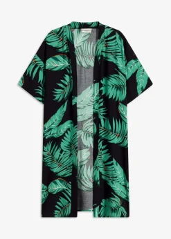 Damen bonprix Zweiteiler & Sets|Blusen & Tuniken|Kimono-Bluse aus fließender Viskose