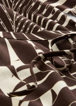 Damen bonprix Bekleidung·Jacken & Mäntel|Blusen & Tuniken|Kimono-Bluse in Leinenoptik
