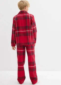Kinder bonprix Jungen·Nachtwäsche|Mädchen·Nachtwäsche|Kinder Flanell Pyjama aus weicher Baumwolle