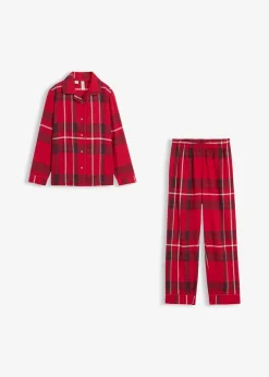 Kinder bonprix Jungen·Nachtwäsche|Mädchen·Nachtwäsche|Kinder Flanell Pyjama aus weicher Baumwolle