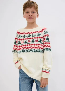 Kinder bonprix Jungen 9-16 Jahre·Sweat & Strick|Jungen 2-8 Jahre·Sweat & Strick|Kinder Norweger-Pullover