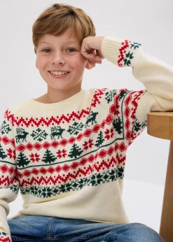 Kinder bonprix Jungen 9-16 Jahre·Sweat & Strick|Jungen 2-8 Jahre·Sweat & Strick|Kinder Norweger-Pullover