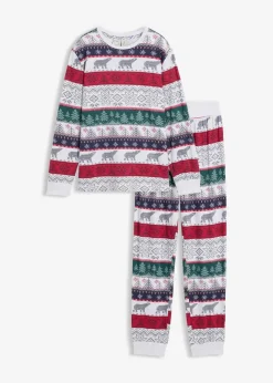 Kinder bonprix Jungen·Nachtwäsche|Mädchen·Nachtwäsche|Kinder Pyjama mit weicher Bio-Baumwolle