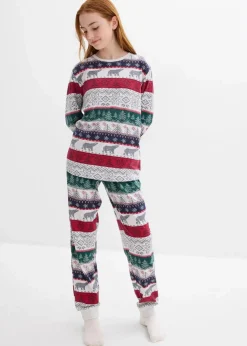 Kinder bonprix Jungen·Nachtwäsche|Mädchen·Nachtwäsche|Kinder Pyjama mit weicher Bio-Baumwolle