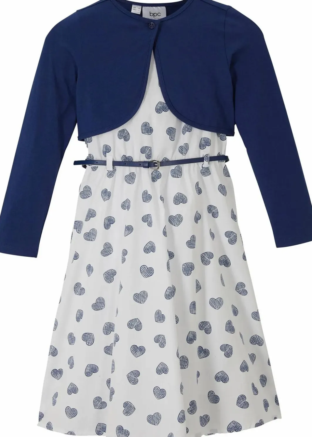 Best Kleid + Bolero + Gürtel (3-tlg.Set) Kinder Mädchen 9-16 Jahre·Kleider & Jumpsuits|Mädchen 2-8 Jahre·Kleider & Röcke