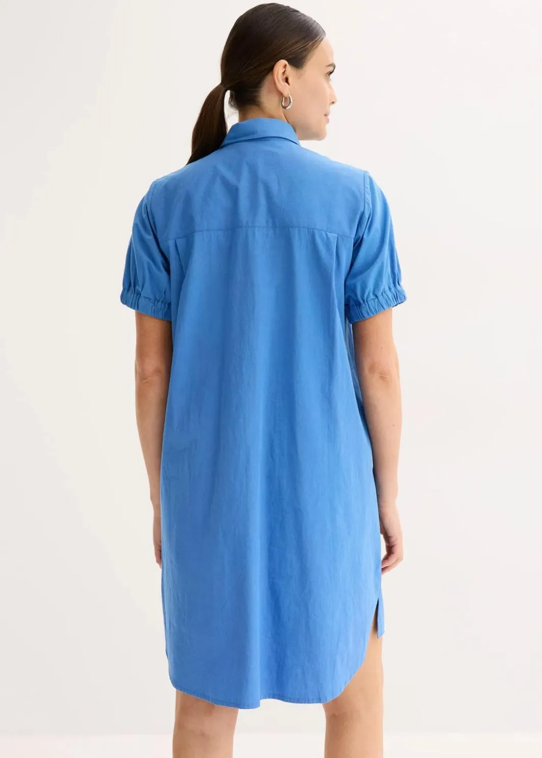 New Kleid aus Baumwoll- Popeline Damen Bekleidung·Pullover & Strickjacken|Kleider