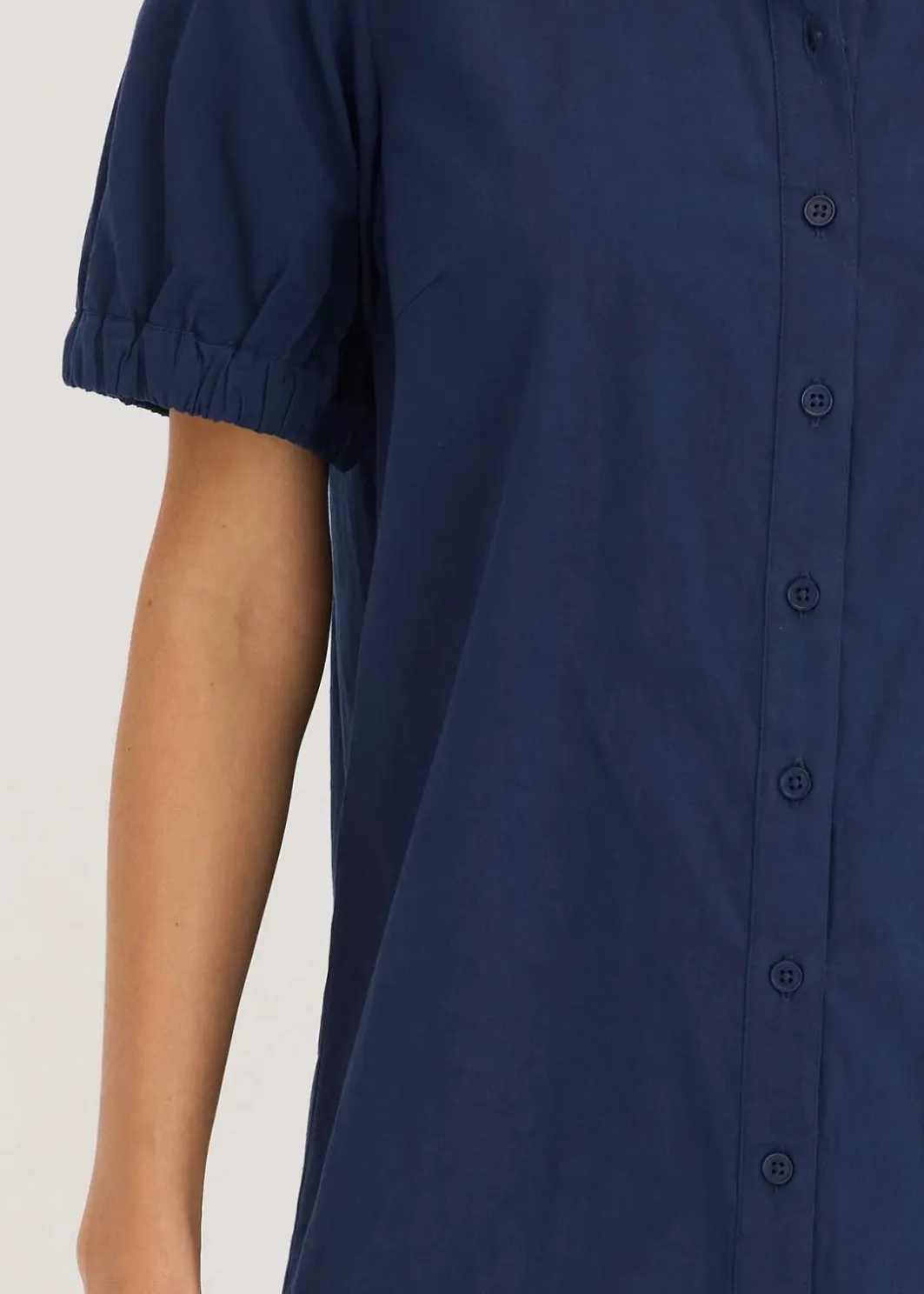 Discount Kleid aus Baumwoll- Popeline Damen Kleider|Bekleidung·Pullover & Strickjacken