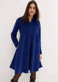 Damen bonprix Kleider|Bekleidung·Pullover & Strickjacken|Kleid aus Baumwollcord