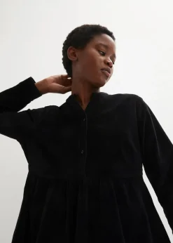 Damen bonprix Kleider|Bekleidung·Pullover & Strickjacken|Kleid aus Baumwollcord