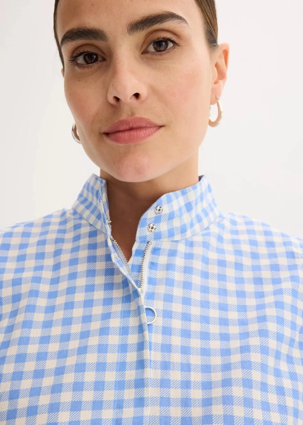 Damen bonprix Bekleidung·Pullover & Strickjacken|Kleider|Kleid aus Baumwoll-Popeline