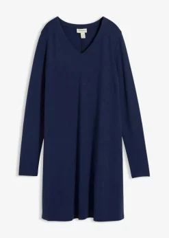 Kleid aus fließendem Viskose-Mix Damen Kleider|Bekleidung·Pullover & Strickjacken