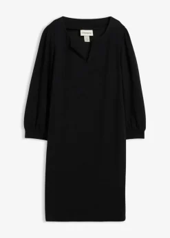 Clearance Kleid aus fließendem Viskose-Mix Damen Bekleidung·Pullover & Strickjacken|Kleider