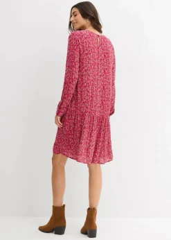 Damen bonprix Kleider|Nachhaltigere Materialien|Kleid aus fließender Viskose