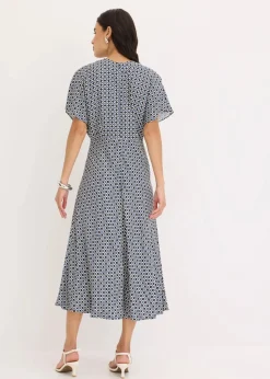Damen bonprix Bekleidung·Pullover & Strickjacken|Kleider|Kleid aus fließender Viskose