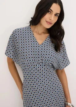 Damen bonprix Bekleidung·Pullover & Strickjacken|Kleider|Kleid aus fließender Viskose