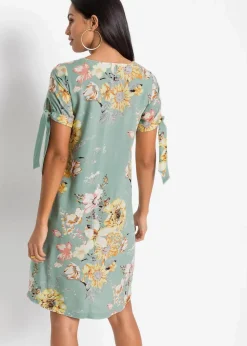 New Kleid aus fließender Viskose Damen Bekleidung·Pullover & Strickjacken|Kleider