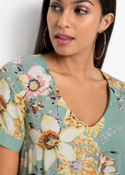 New Kleid aus fließender Viskose Damen Bekleidung·Pullover & Strickjacken|Kleider