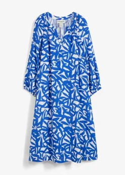 Damen bonprix Kleider|Bekleidung·Pullover & Strickjacken|Kleid aus fließender Viskose