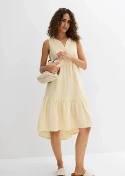 Sale Kleid aus luftigem Musselin Damen Kleider|Bekleidung·Pullover & Strickjacken