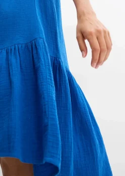Outlet Kleid aus luftigem Musselin Damen Bekleidung·Pullover & Strickjacken|Kleider