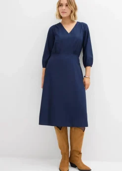Damen bonprix Bekleidung·Pullover & Strickjacken|Kleider|Kleid aus reiner Baumwolle