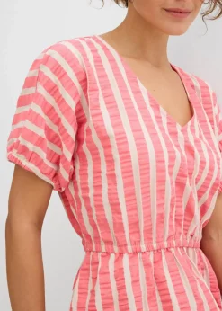 Damen bonprix Bekleidung·Pullover & Strickjacken|Kleider|Kleid aus reiner Baumwolle