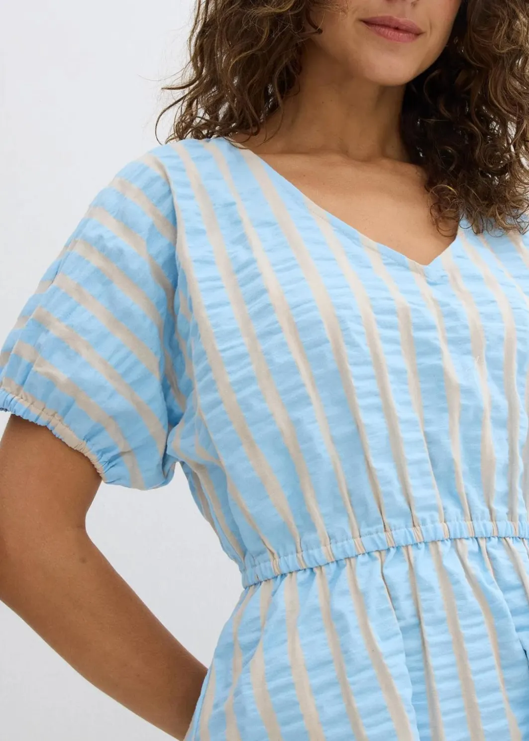 Damen bonprix Kleider|Bekleidung·Pullover & Strickjacken|Kleid aus reiner Baumwolle
