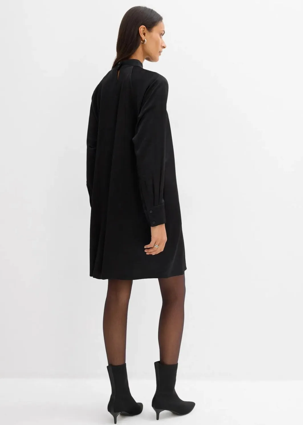 New Kleid aus Viskose-Mix Damen Kleider|Bekleidung·Pullover & Strickjacken
