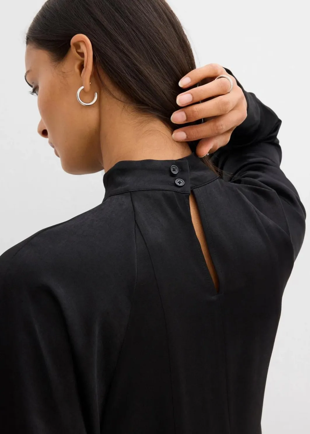 New Kleid aus Viskose-Mix Damen Kleider|Bekleidung·Pullover & Strickjacken