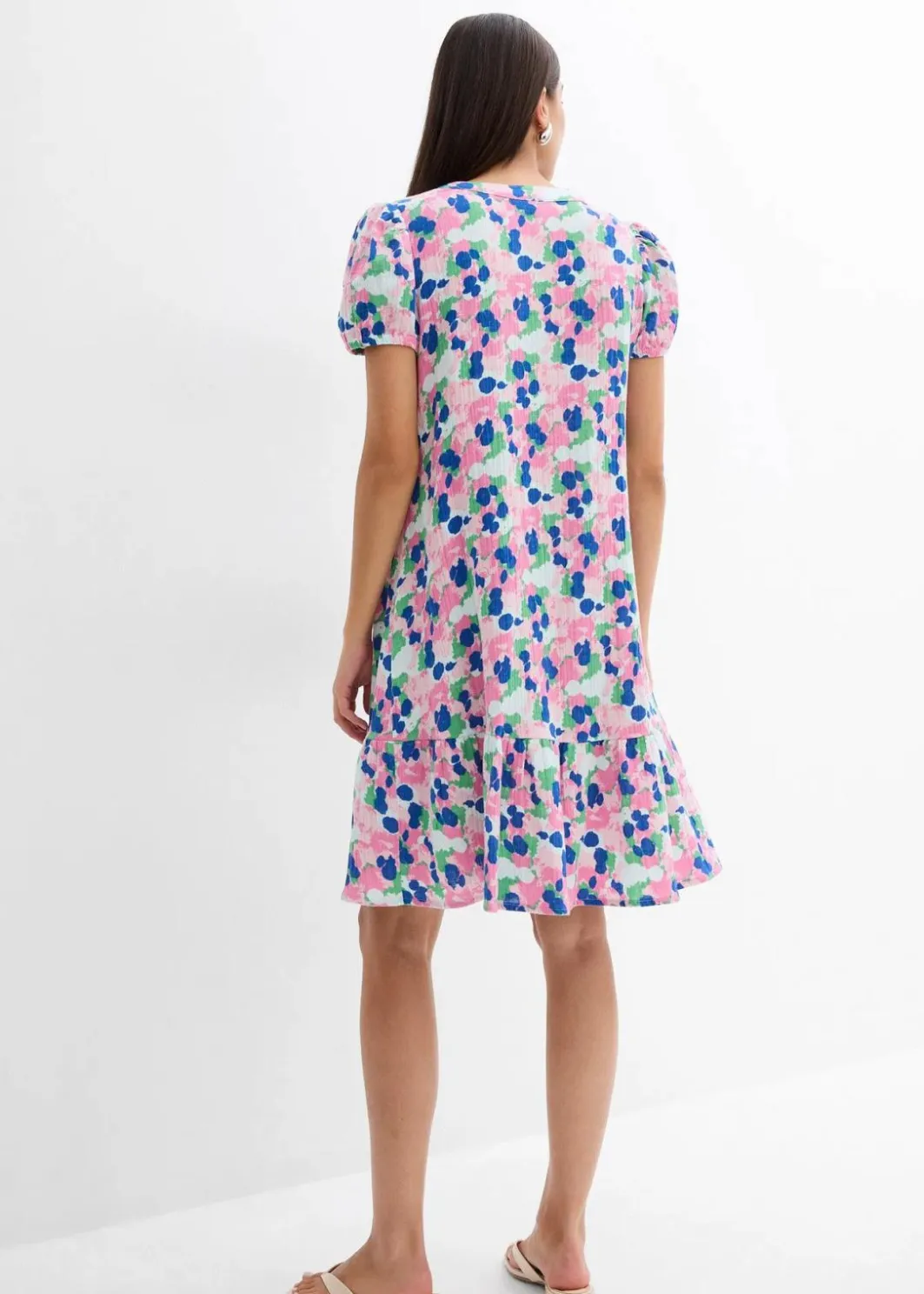 Online Kleid aus weichem Musselin Damen Kleider|Bekleidung·Pullover & Strickjacken