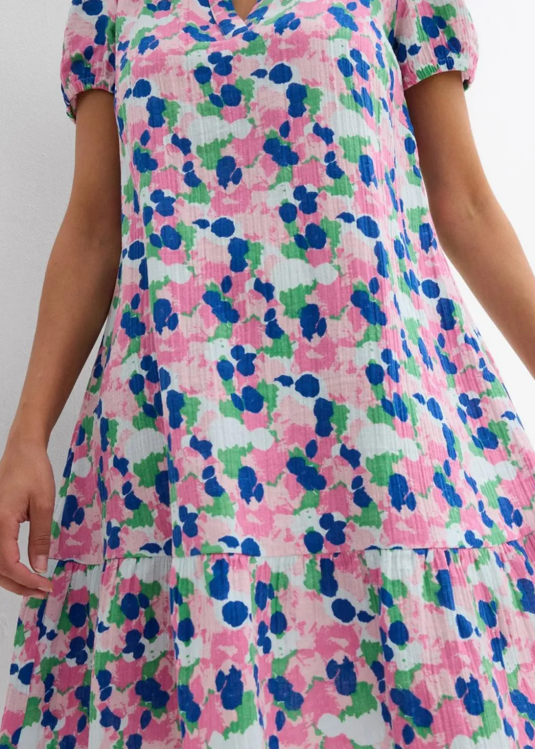Online Kleid aus weichem Musselin Damen Kleider|Bekleidung·Pullover & Strickjacken