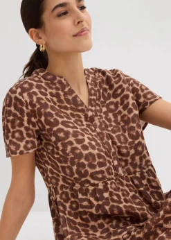 Damen bonprix Kleider|Bekleidung·Pullover & Strickjacken|Kleid aus weichem Musselin