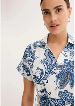 Outlet Kleid mit Bindeband Damen Bekleidung·Pullover & Strickjacken