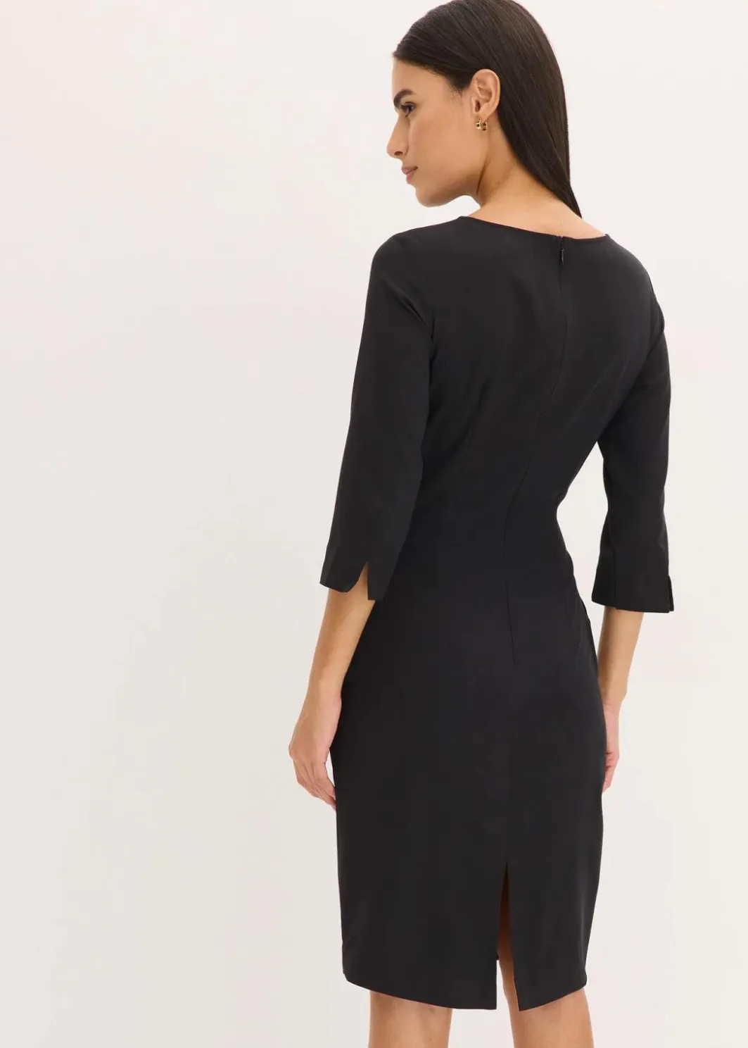 Discount Kleid mit Bindedetail Damen Bekleidung·Pullover & Strickjacken