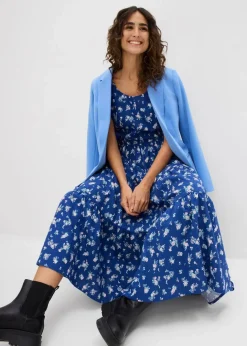 Discount Kleid mit kurzen Ärmeln Damen Kleider|Bekleidung·Pullover & Strickjacken