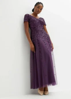 Kleid mit Pailletten Damen Kleider|Festliche Mode
