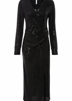 Online Kleid mit Pailletten Damen Kurzgrößen|Bekleidung·Pullover & Strickjacken