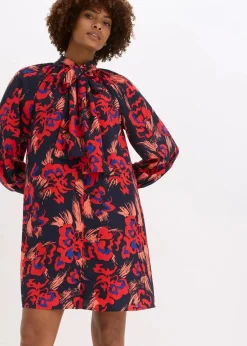 Damen bonprix Bekleidung·Pullover & Strickjacken|Kleider|Kleid mit Schluppenkragen