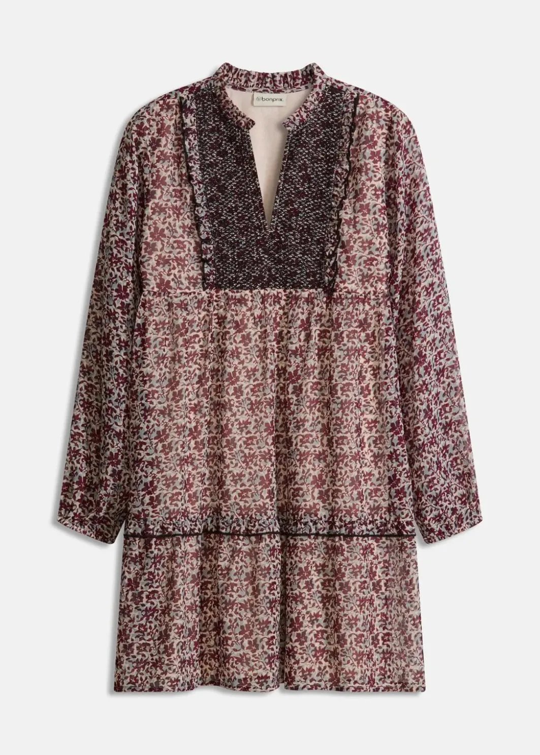 Damen bonprix Bekleidung·Pullover & Strickjacken|Kleider|Kleid mit Stickerei