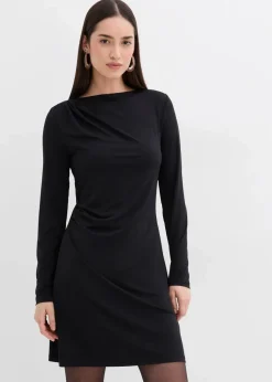 Hot Kleid mit U-Bootausschnitt Damen Bekleidung·Pullover & Strickjacken|Kleider