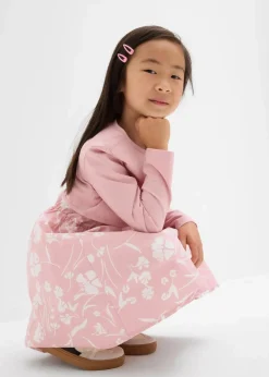 Kinder bonprix Mädchen 2-8 Jahre·Nachhaltigere Materialien|Mädchen 9-16 Jahre·Nachhaltigere Materialien|Kleid und Bolero aus reiner Baumwolle (2-tlg.Set)