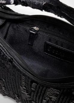 Outlet Kleine Handtasche mit Pailletten Damen Taschen